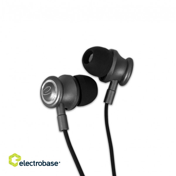 Наушники // Headphones => In-Ear // EH206K Esperanza słuchawki douszne metalowe z mikrofonem eh206k