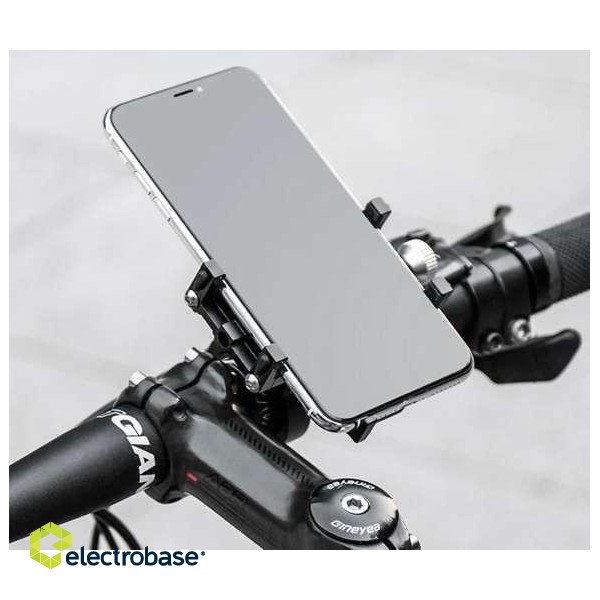 For sports and active recreation // Bicycle accessories // Uchwyt rowerowy na telefon z gumką U18313 image 2