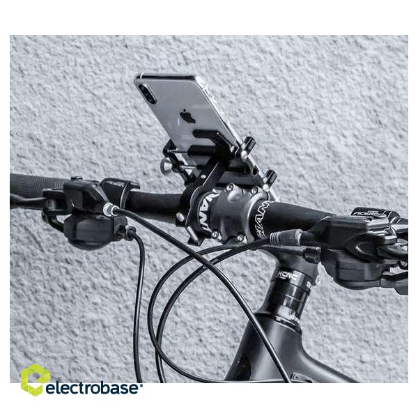 For sports and active recreation // Bicycle accessories // Uchwyt rowerowy na telefon z gumką U18313 image 3