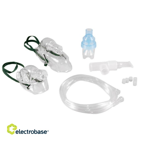 Henkilökohtaiset hoitotuotteet // Hierontalaitteet // Zestaw masek i akcesoriów do inhalatorów Promedix PR-850