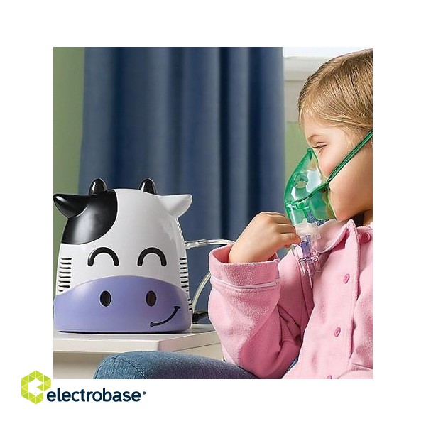 Personal-care products // Inhalers // Inhalator dla dzieci Promedix, krówka, zestaw nebulizator, maski, filterki, PR-810 image 7