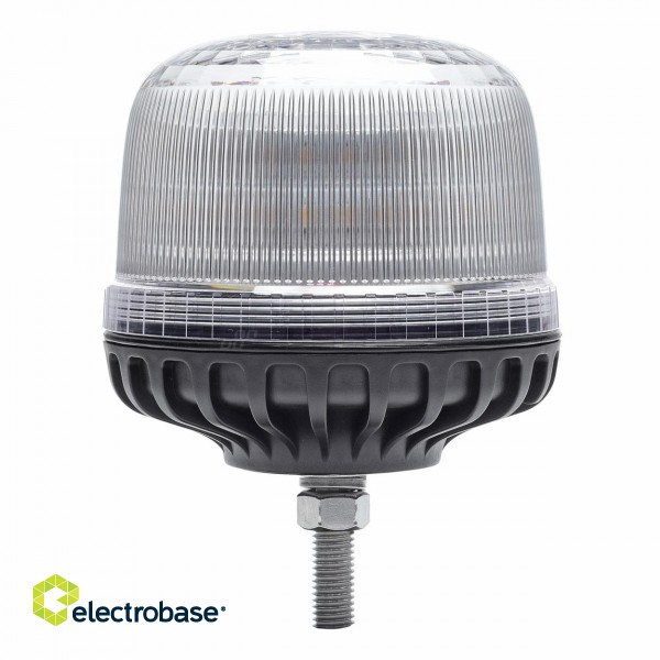 LED-valaistus // Light bulbs for CARS // Lampa błyskowa ostrzegawcza kogut 24 led w25sb 12-24v amio-03339