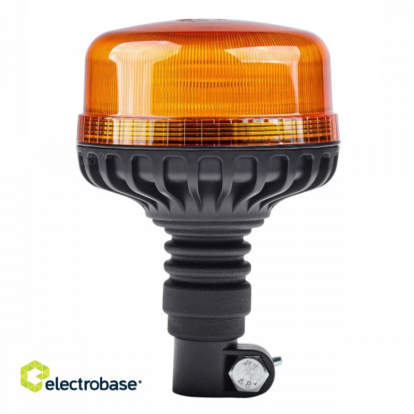 Apgaismojums LED // Auto spuldzes // Lampa ostrzegawcza kogut 36 led flex r65 r10 12-24v w03p amio-02293