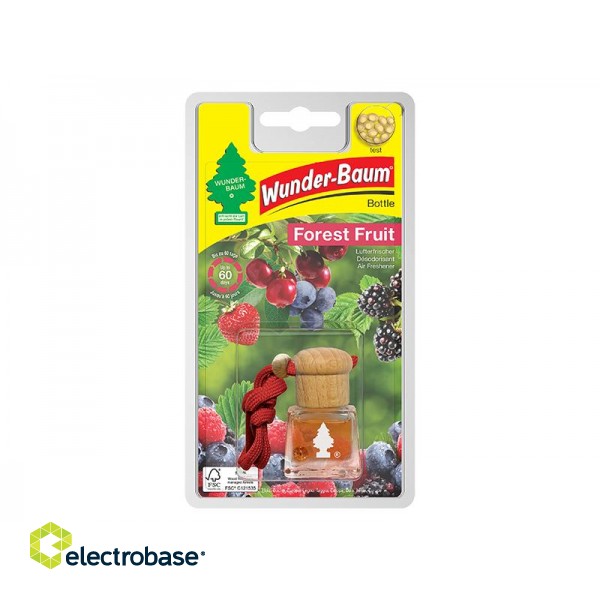 Auto- ja mootorrattatooted, elektroonika, navigatsioon, CB raadio // Car Care | Car chemical products // 52-209# Wunder-baum - bottle forest fruit 4,5ml