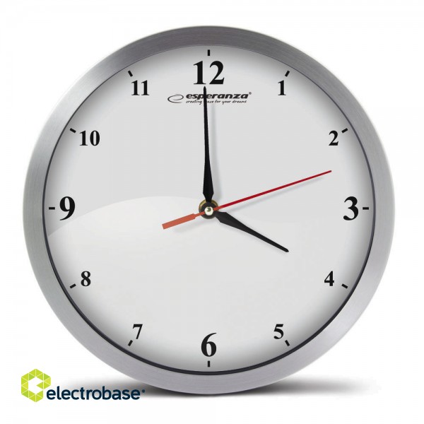 Home and Garden Products // Clocks // EHC009W Esperanza zegar ścienny detroit biały