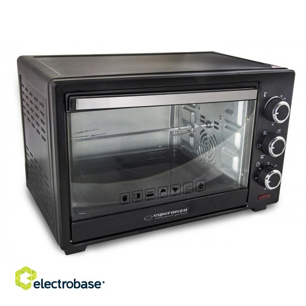 Cooking appliances // Microwave ovens // EKO006 Esperanza mini piekarnik z konwekcją i rożnem napoli 25l