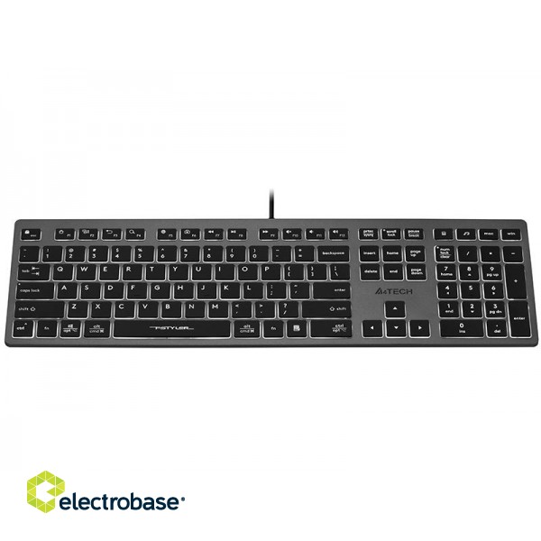 Keyboards and Mice // Keyboards // Klawiatura A4TECH FSTYLER FX60H (White Backlit) image 1