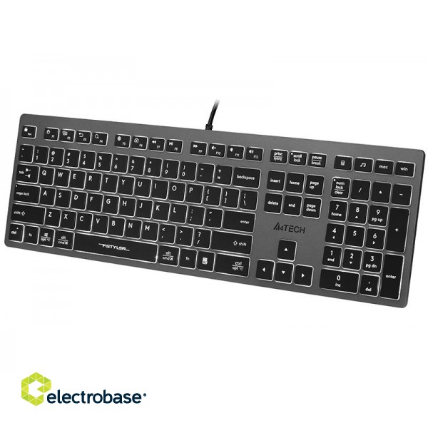 Keyboards and Mice // Keyboards // Klawiatura A4TECH FSTYLER FX60H (White Backlit) image 3