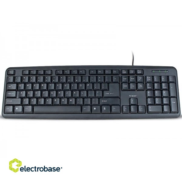 Клавиатуры и мыши // Клавиатуры // Klawiatura TRACER Maverick Black USB фото 1