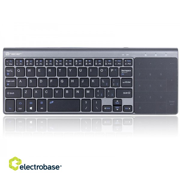 Keyboards and Mice // Keyboards // Klawiatura z touchpadem Tracer EXpert 2,4 Ghz image 1