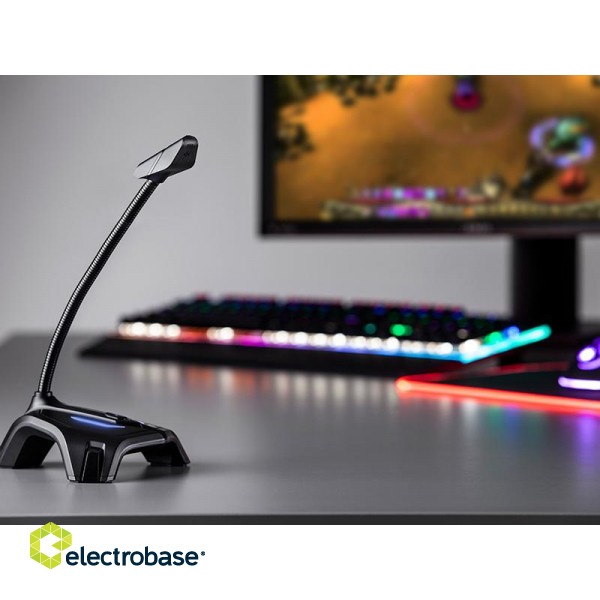 Audio and HiFi systems // Microphones // Mikrofon TRACER GAMEZONE Gamer LED USB image 4