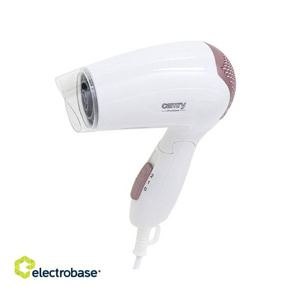 Camry | Hair Dryer | CR 2254 | 1200 W | Number of temperature settings 1 | White фото 2