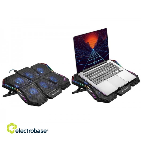 Sülearvutid, sülearvutid, tarvikud // Laptop Cooling Stand // Podstawka chłodząca TRACER GAMEZONE Streamer 17" image 1