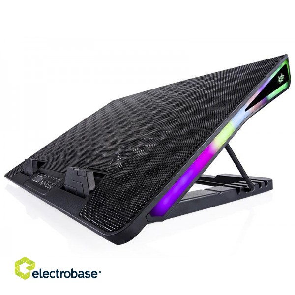 Laptops, notebooks, accessories // Laptop Cooling Stand // Podstawka chłodząca TRACER GAMEZONE Wing 17,3" RGB image 1