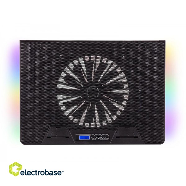 Laptops, notebooks, accessories // Laptop Cooling Stand // Podstawka chłodząca TRACER GAMEZONE Wing 17,3" RGB image 4