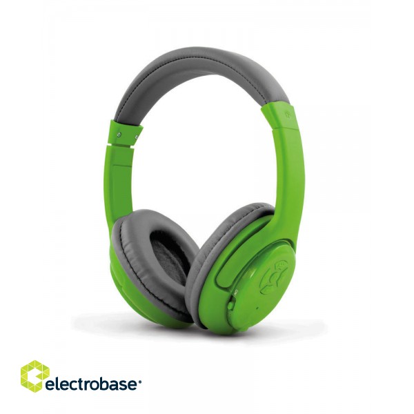 Audio Austiņas / Vadu / Bezvadu // Austiņas ar mikrofonu // EH163G Słuchawki Bluetooth 3.0 Libero zielone Esperanza