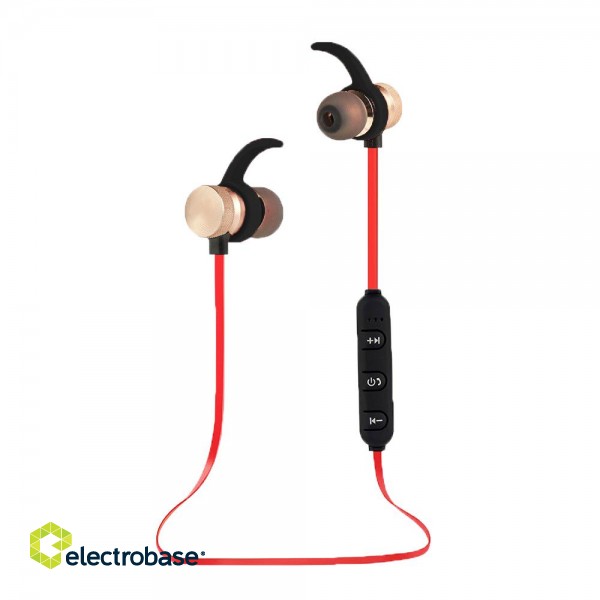 Headphones and Headsets // Headsets // EH186L Esperanza słuchawki douszne bluetooth metalowe miedziane
