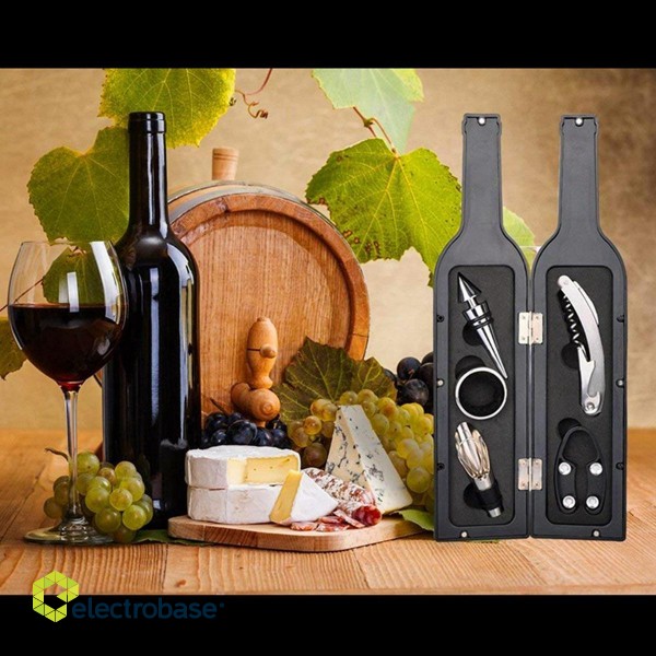 Малое домашнее устройство // Другие товары для дома // AG210D Zestaw akcesoriów do wina 6w1 фото 5