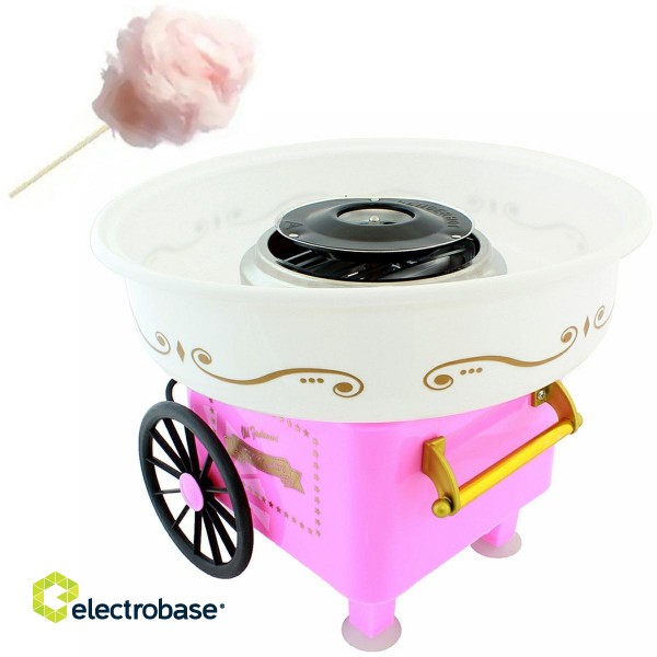 Kitchen electrical appliances and equipment // Kitchen appliances others // AG137B Maszyna do waty cukrowej pink image 1