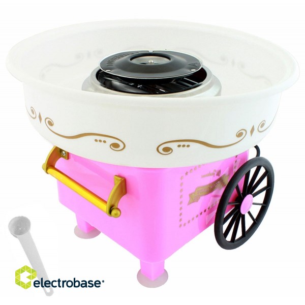 Kitchen electrical appliances and equipment // Kitchen appliances others // AG137B Maszyna do waty cukrowej pink image 3