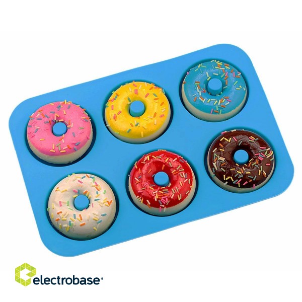 Virtuvės elektros prietaisai ir įranga // Kitchen appliances others // AG433D Forma silikonowa donut paveikslėlis 1
