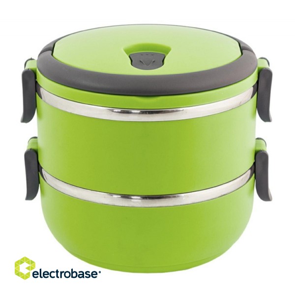 Kitchen electrical appliances and equipment // Kitchen appliances others // AG479K Pojemnik 1,4 l lunchbox zielony image 1