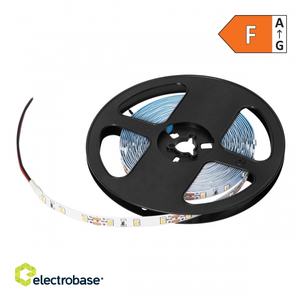 Светодиодная лента // NEON FLEX LED strips // Taśma LED 12V, 2835, 60L/m, 500lm/m, 4,8W/m, IP20, 4000K, 5m