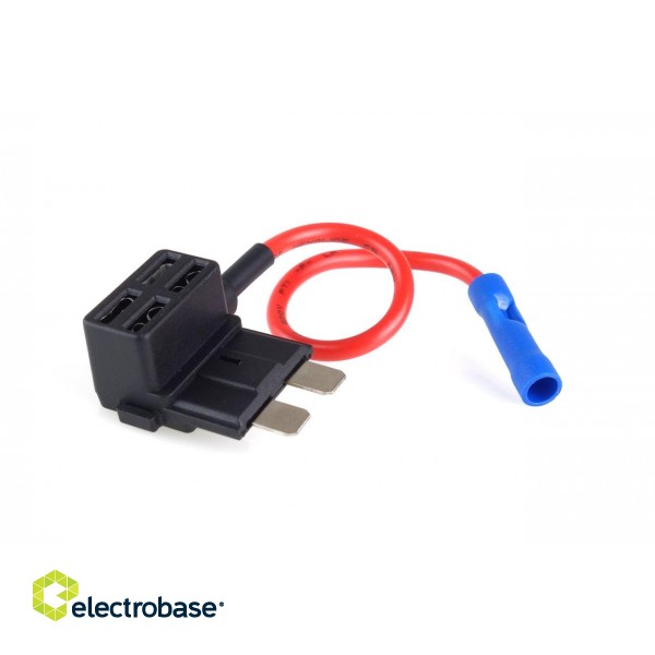 Car and Motorcycle Products, Audio, Navigation, CB Radio // Car Electronics Components : Installation Cables : Fuses : Connectors // Adapter bezpiecznikowy dodatkowy bezpiecznik bajpas standard 20a amio-02334