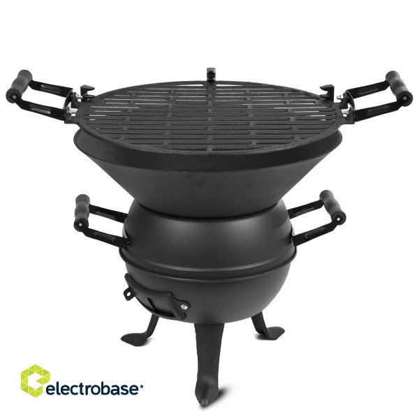 For sports and active recreation // Grills and Gas stoves // Grill beczkowy śr. 35,5cm Master Grill MG630 image 3