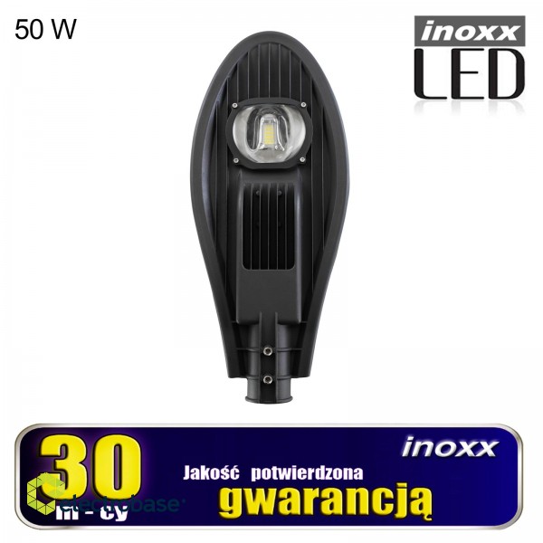 LED Lighting // New Arrival // Lampa przemysłowa led latarnia uliczna 50w ip65 5000 lm neutralna 4000k image 1