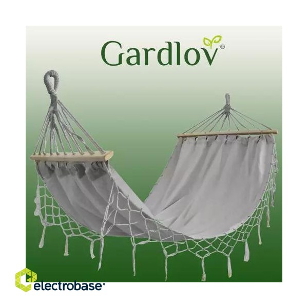 Home and Garden Products // Outdoor | Garden Furniture // Hamak ogrodowy 200x100cm Gardlov 21079 image 7