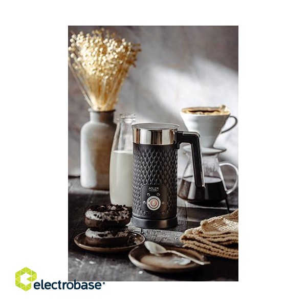 Kahvinkeitin ja kahvi // Maito vaahdotteita // AD 4494 b Spieniacz do mleka - spienianie i podgrzewanie (latte i cappucino) image 10
