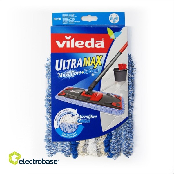 Home and Garden Products // Room cleaning, Household Chemistry // Wkład do mopa Vileda Ultramax Micro Cotton image 1