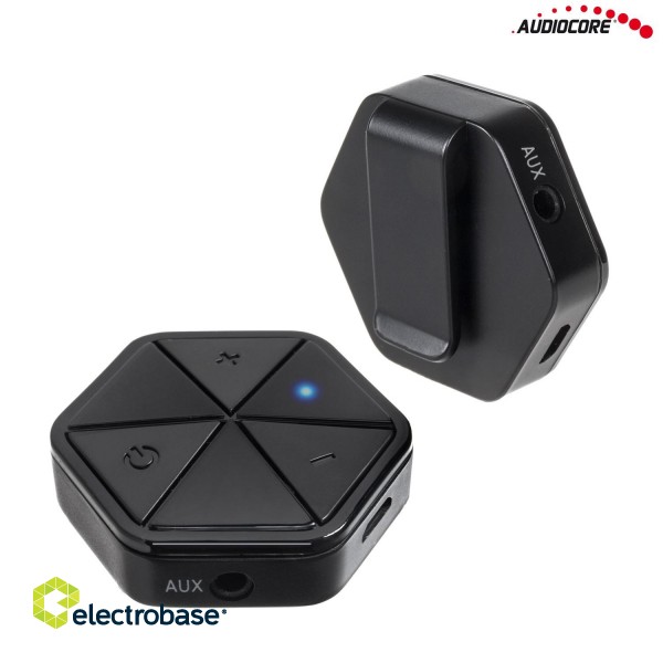 Telefoni un aksesuāri // Bluetooth Audio Adapters | Trackers // Adapter bluetooth odbiornik z klipsem Audiocore, HSP, HFP, A2DP, AVRCP, AC815 image 8