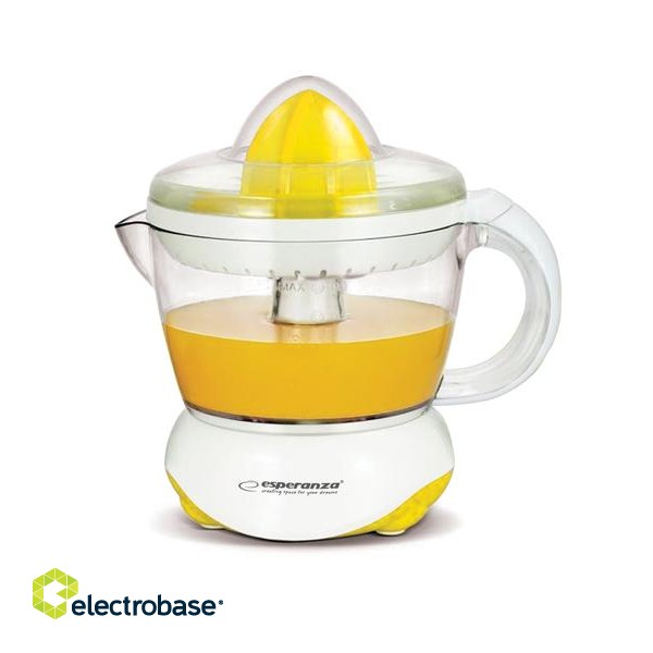Kitchen appliances // Juicers // EKJ001Y Esperanza wyciskarka do cytrusów clementine biało-żółta