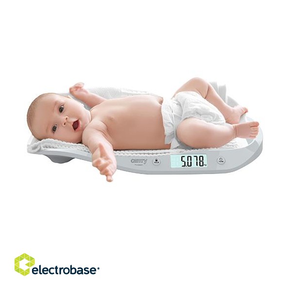 Bērnu kopšana // Higiēnas preces mazulim // CR 8185 Waga dla niemowląt do 20kg z automatyczną funkcją hold image 5