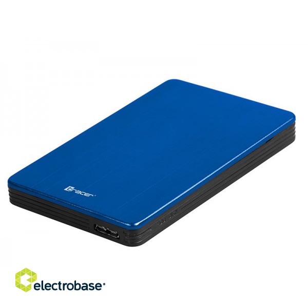 Aksesuāri // HDD/SSD Ietvari // Obudowa HDD TRACER USB 3.0 HDD 2.5'' SATA 724 AL BLUE image 3