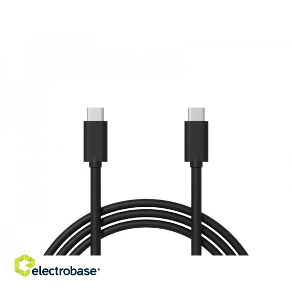 Tablets and Accessories // USB Cables // 66-118# Przyłącze usb-c - usb-c 3.1 1,0m czarne