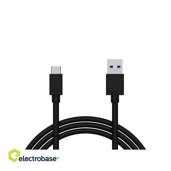 Tablets and Accessories // USB Cables // 66-123# Przyłącze usb 3.0 a - usb-c 1m czarne blister