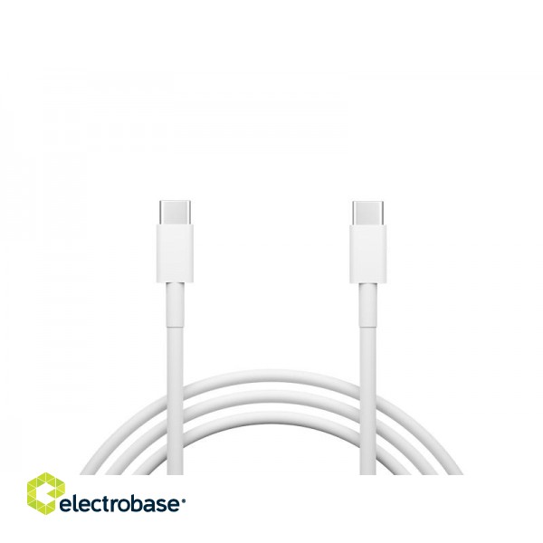 Tablets and Accessories // USB Cables // 66-148# Przyłącze usb-c - usb-c 2.0 1,5m białe image 1