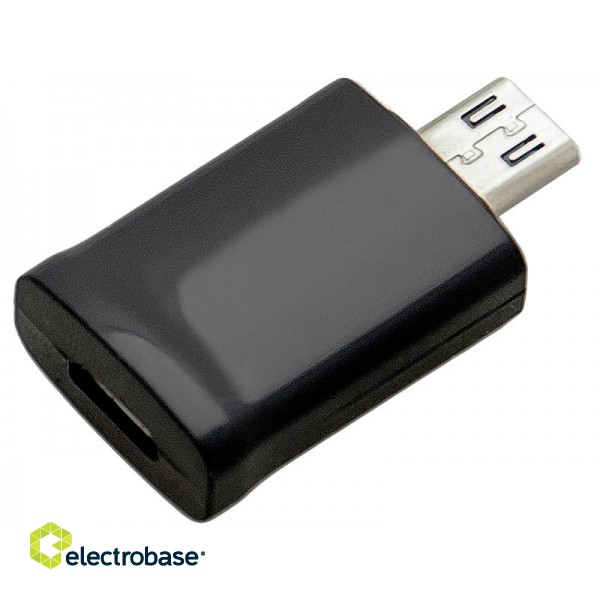 Planšetdatori un aksesuāri // USB Kabeļi // 75-881# Adapter usb gniazdo microusb 5p-wtyk microusb 11p for samsung