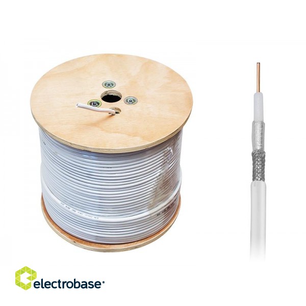 Cables // Coaxial Cables // 8587# Przewód koncentryczny rg6u 300m 1,15/5,0 ccs image 1