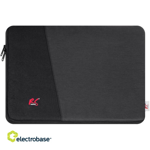 SALE // Etui pokrowiec futerał na laptop / tablet NanoRS, 15,6", czarny, RS175 image 1