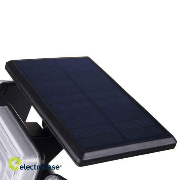 SALE // Solarna lampa LED z czujnikiem ruchu Maclean IP65, 4W, 320lm, 4000K, Li-ion 1200 mAh, 3 tryby pracy MCE615 image 6