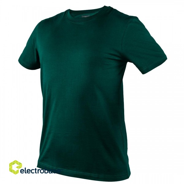 Töö-, kaitse-, kõrgnähtavusega riided // T-shirt zielony, rozmiar XL image 1
