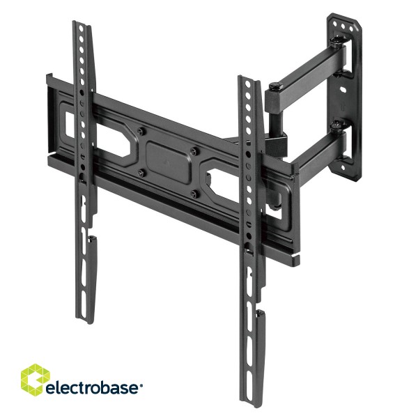Izpārdošana // Uchwyt do telewizora Maclean, max vesa 400x400, pasuje do zakrzywionych TV, 33-70", 35kg, MC-647N image 3
