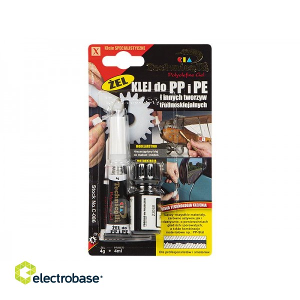 Home and Garden Products // Garden // 91-470# Klej do pp i pe 4g+4ml technicqll
