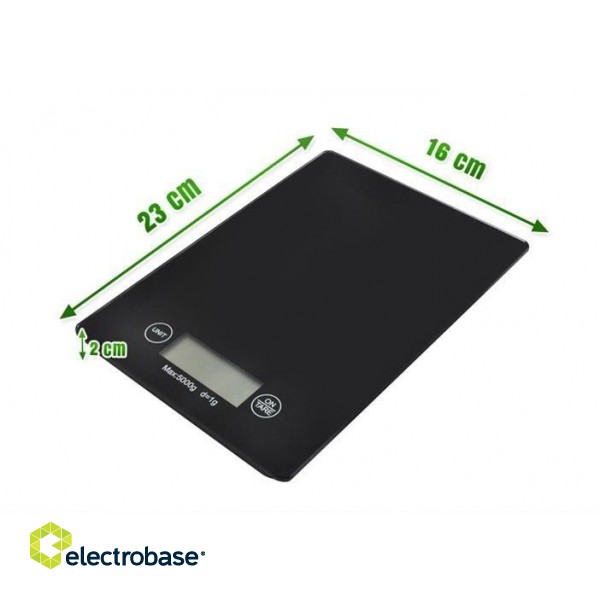 Virtuves elektroierīces un tehnika // Virtuves un mājokļa ierīce // Waga kuchenna płaska image 5