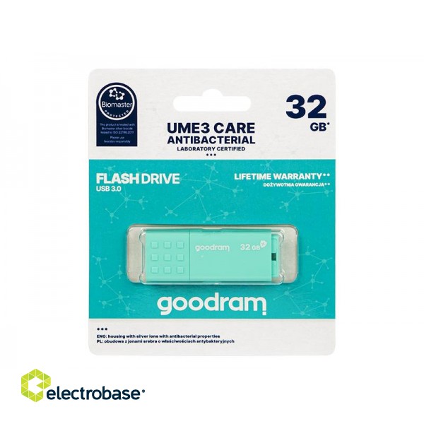 Внешние устройства хранения данных // USB Flash Памяти // 66-306# Pendrive  32gb goodram ume3 care usb3.0