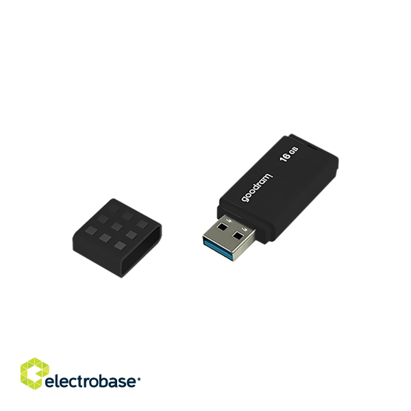 Ārējās datu glabāšanas iekārtas // USB Flash Atmiņa // Pendrive Goodram USB 3.2 16GB czarny image 2